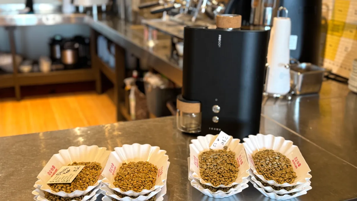 ikawa 100x pro coffee roaster nd green coffee samples
